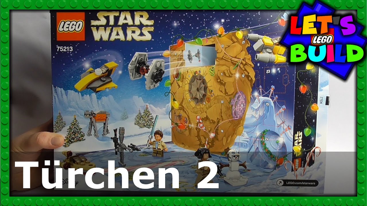 LEGO STAR WARS Adventskalender Türchen 02 #75213 - Let's Build - YouTube