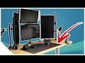 Höhenverstellbarer MEGA Gaming Schreibtisch | Gaming Setup [Teil 01]