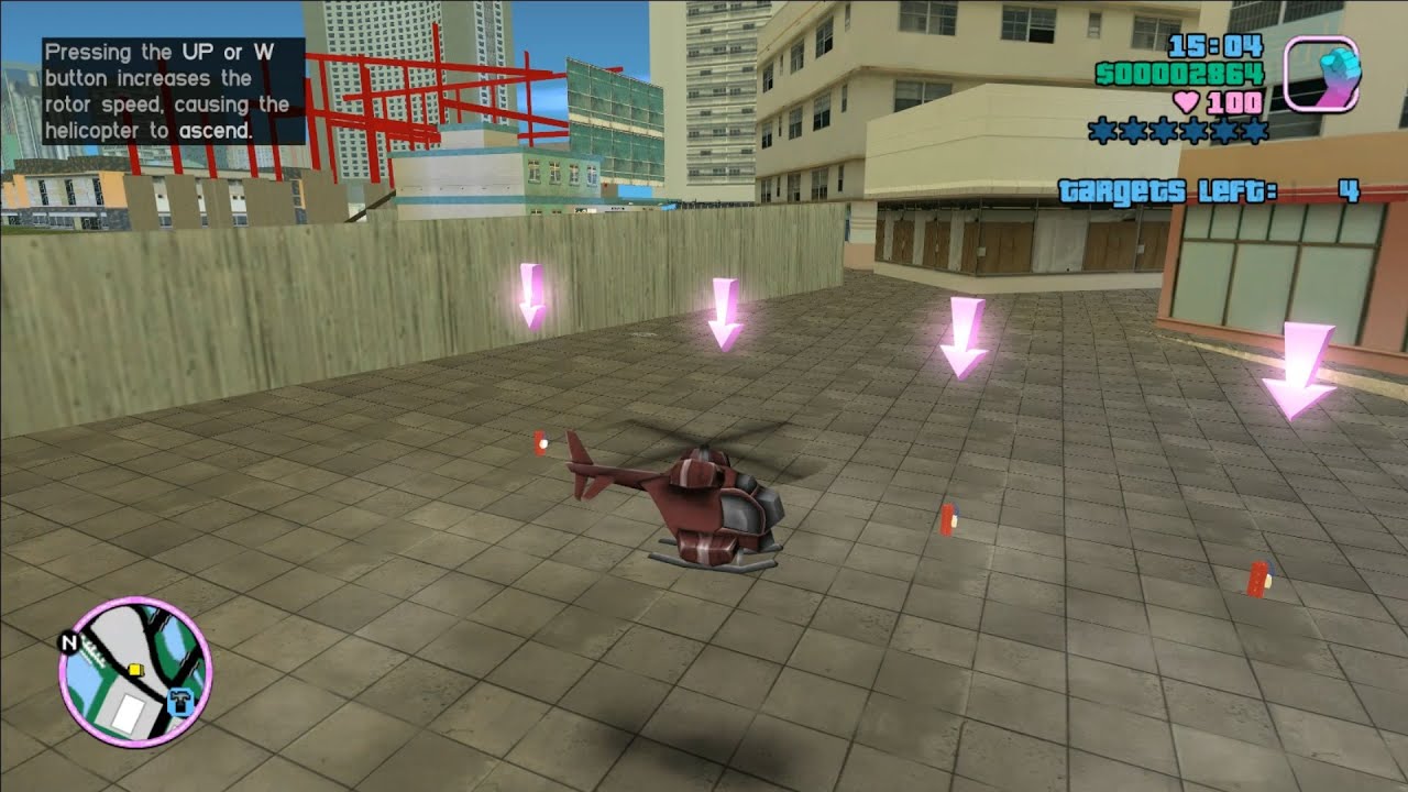 GTA Vice City - Mission 8 - Helicopter Mission #gta #gtavicecity - YouTube