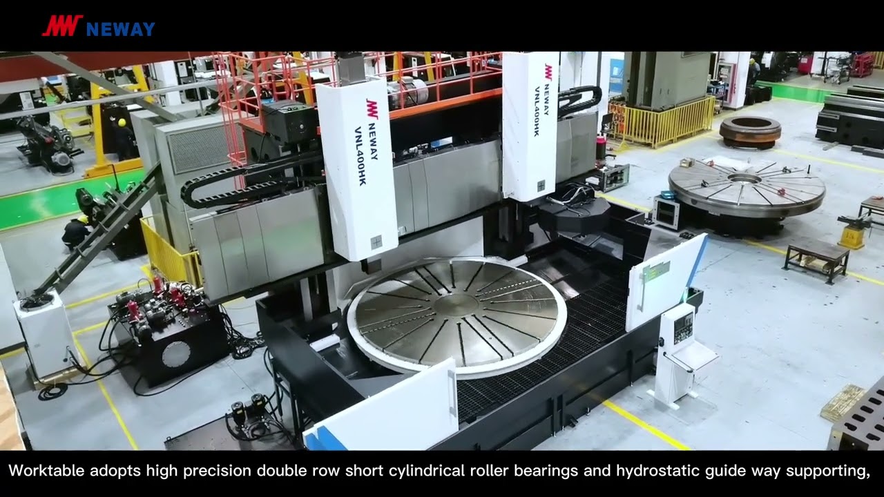 Neway Vertical CNC Lathe VNL400HK (turning diameter 4000mm)