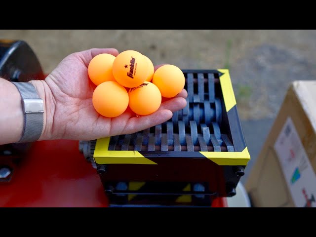 Vibrating Tines knock ping pong ball into motion! #shortsvideo 