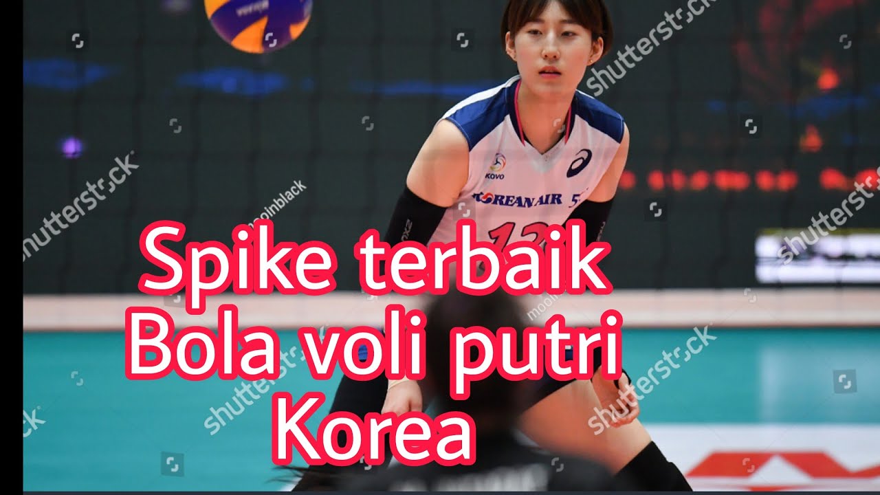 Aksi terbaik Park jeong ah Spike Volley ball korea Bola voli putri