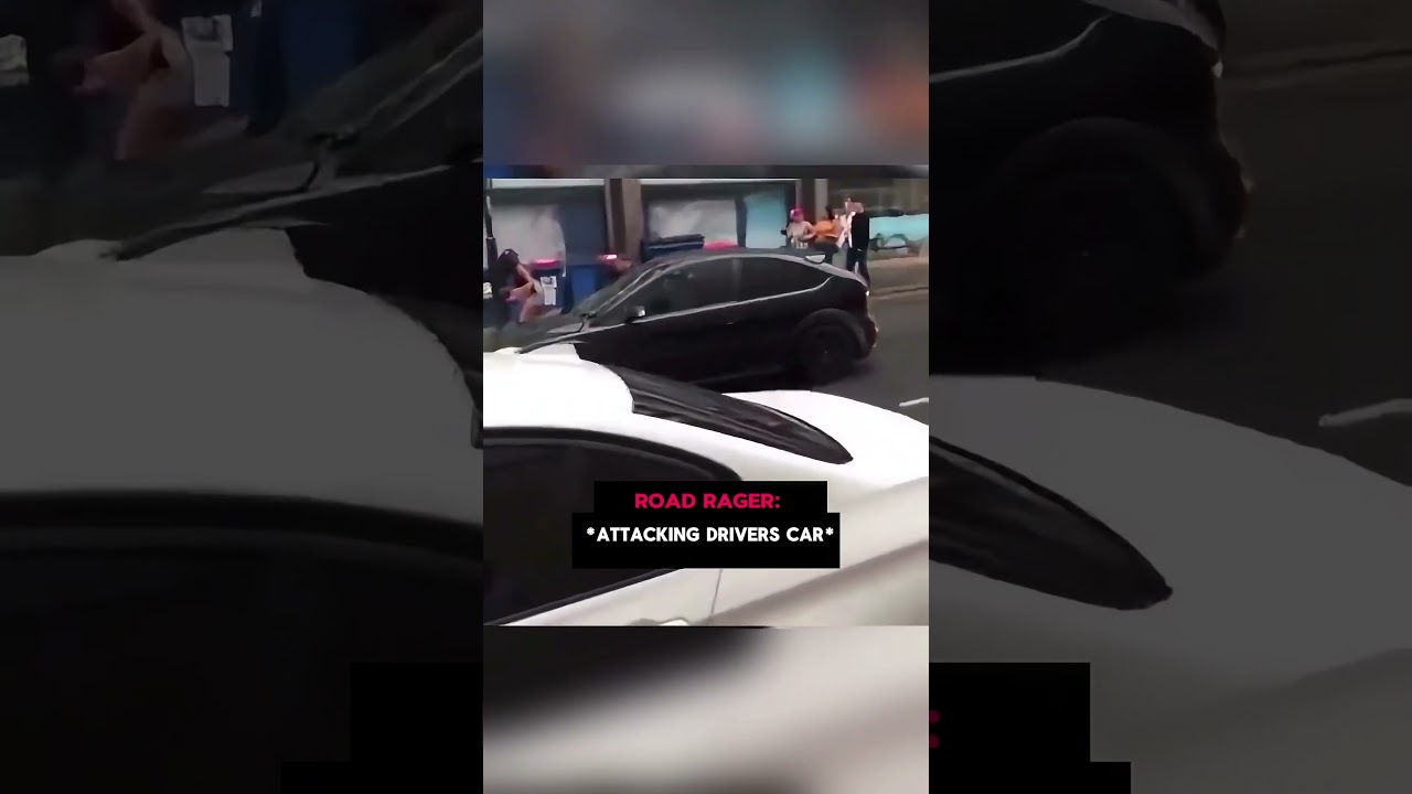 Road Raging Couple Picked the Wrong Driver 😳