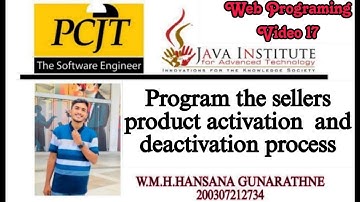 Web Programming Video 17 | Java Institute | Eshop |