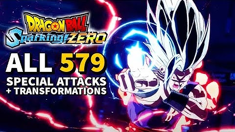Dragon Ball: Sparking! Zero - All Special & Ultimate Attacks + Transformations | DLC 1 Update (4K)