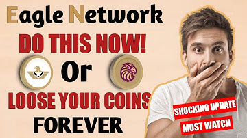 Learn How To Withdraw Your EGON Coins Now Or Loose Everything (must watch) | Eagle network Withdraw