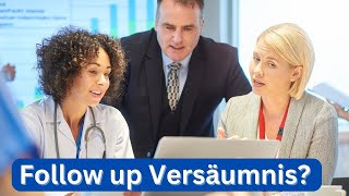 Follow-Up-Versäumnis Unterschätzter Grund Des Scheiterns Bei Pharmamedizinprodukten