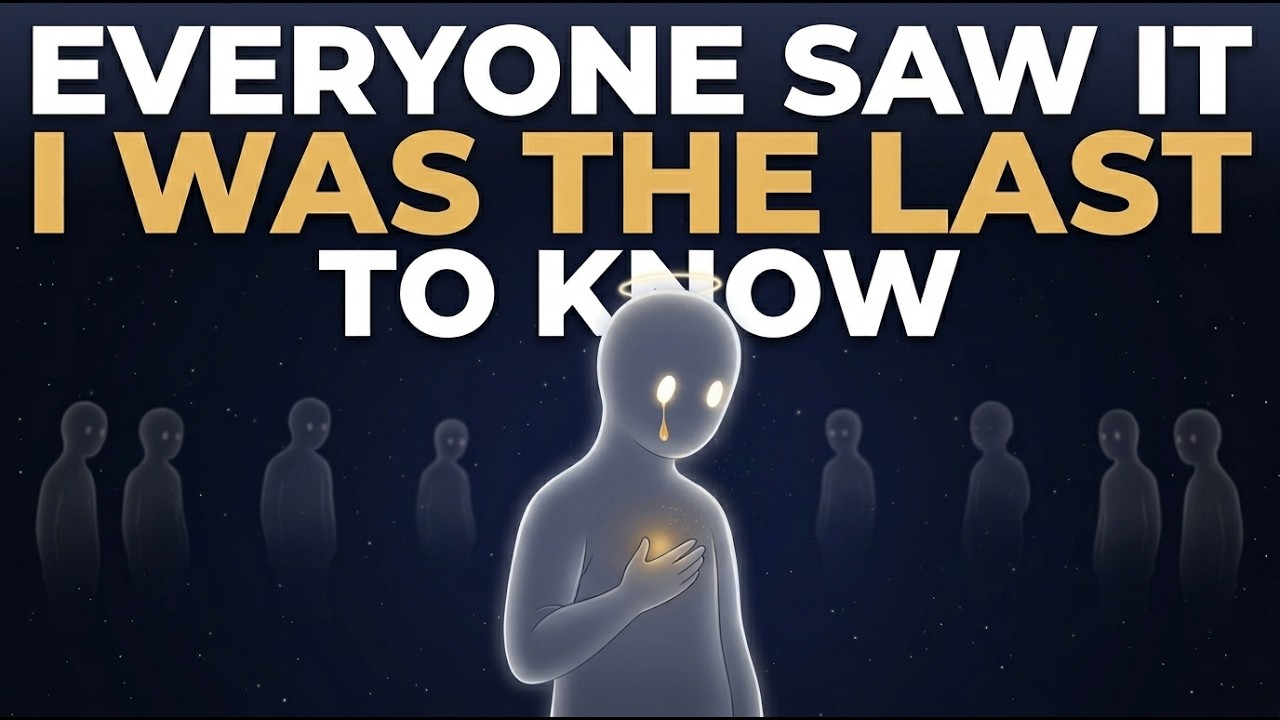 Everyone knew I was the problem... except me