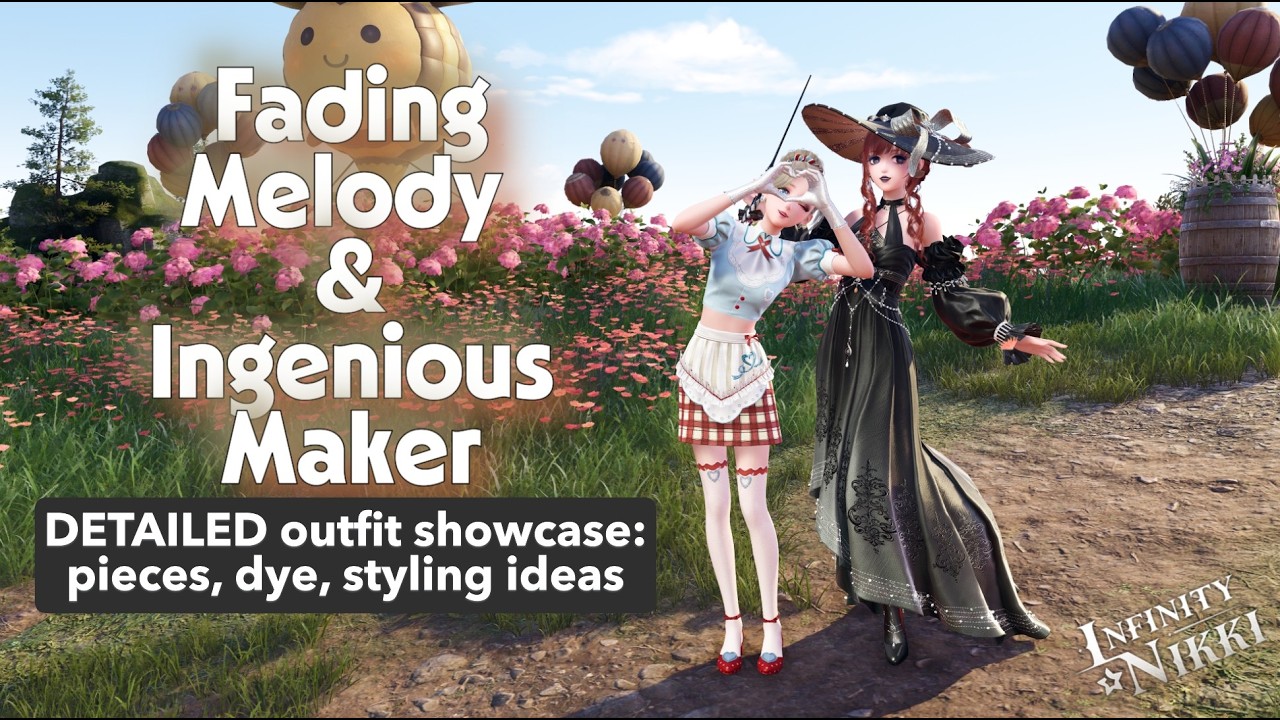 🪄New shop outfits 🍭 in #infinitynikki 2.3 - Detailed showcase of 