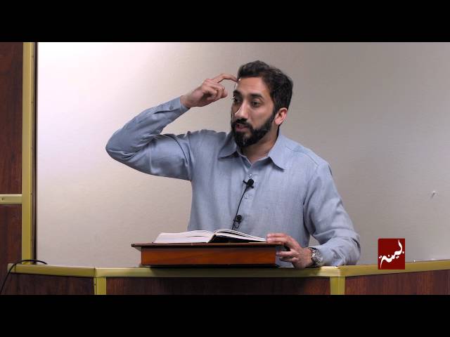 How We Lose Our Iman - Khutbah by Nouman Ali Khan class=