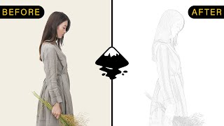 Pencil Drawing Effect in Inkscape