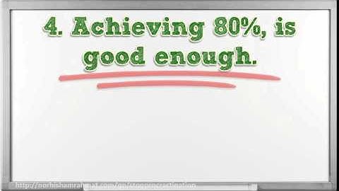 The Science of Procrastination - And How To Manage It  - AsapSCIENCE