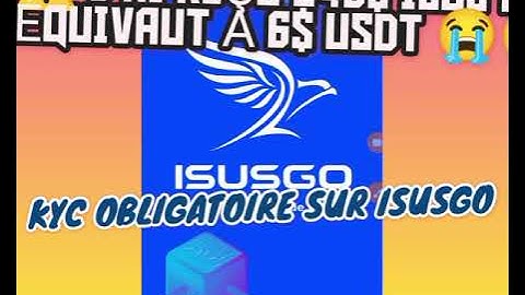 ISUSGO : VOICI COMMENT FAIRE LE KYC ET LA CONFIGURATION DU WALLET ISUS 