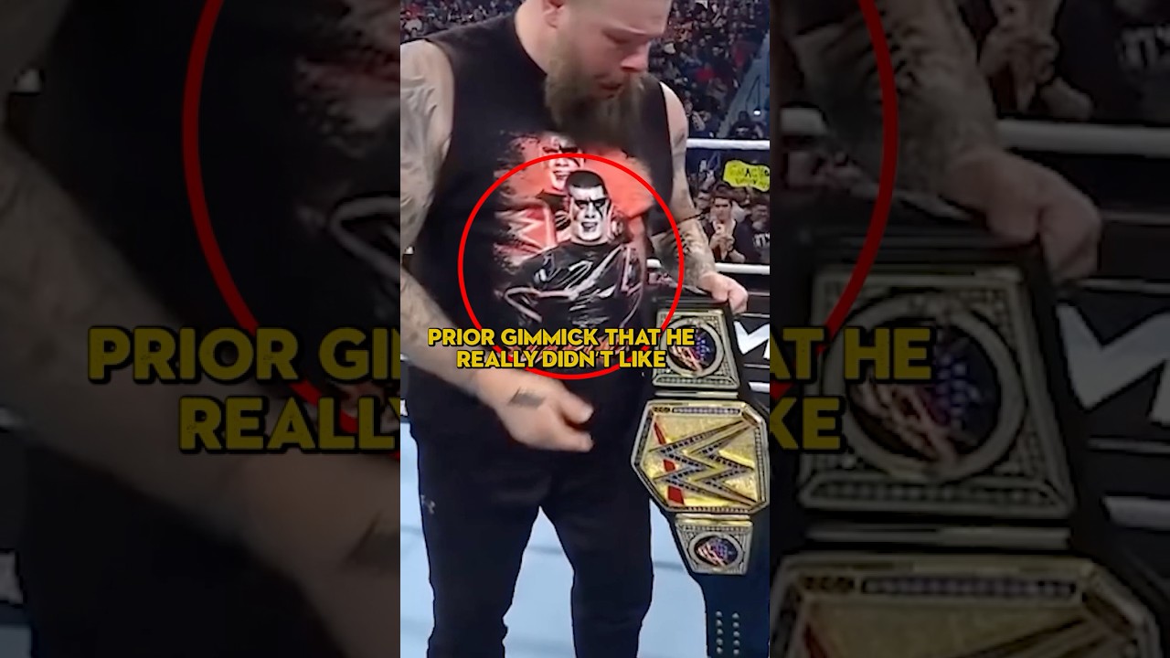 Kevin Owens' Incredible Wrestling Shirt Collection