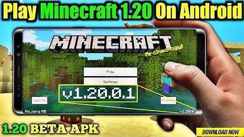Download Minecraft 1.20 Official Version Released | Minecraft 1.20 Update