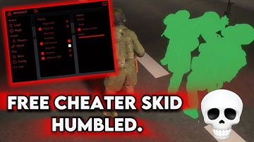 FREE CHEATER GETS HUMBLED BY ME... (SCP:SL CHEATING)