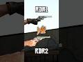 RDR1 VS RDR2- Schofield Comparison #shorts #rdr2 #reddeadredemption2 #schofield