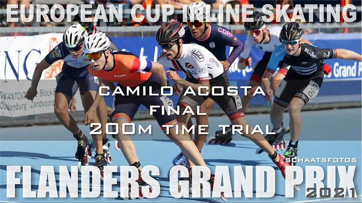 Camilo Acosta Final 200m Dual Time Trial EC Flande...