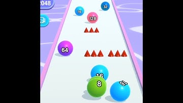 Ball Run 2048 - All Levels Gameplay Android, iOS ( Levels 1401-1403