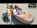 スターウォーズ ブラックシリーズ 【ルーク&ランド・スピーダー】6インチスケールの特大フィギュアでMove along…を再現する。