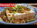 Simple Steamed Tofu Recipe with Minced Pork