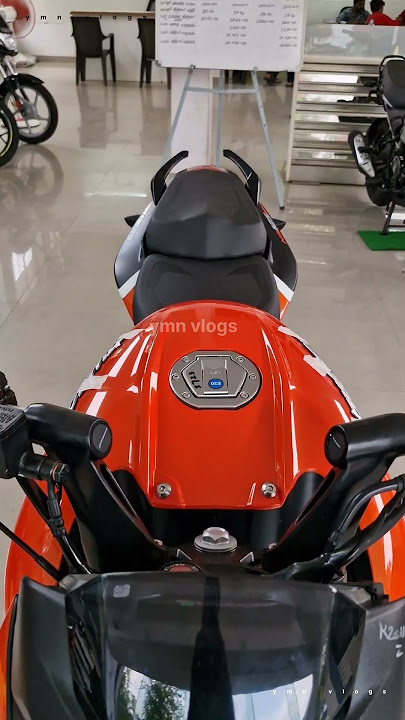 Pulsar 🔥 NS 125 bs7 2025 orange colour 4K 60 FPS ❤️ #ns125 #ns160 #ns200