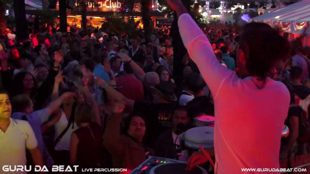 Guru Da Beat , House music  incl live percussion at Havana Beach Club
