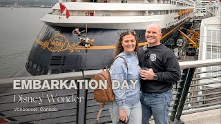 First Time on Disney Wonder Alaska — Our Embarkation Day