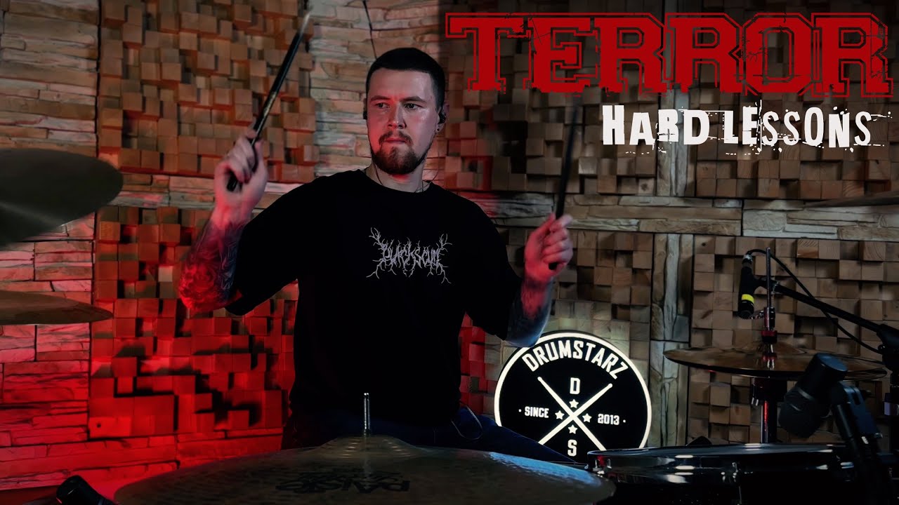 Terror – Hard Lessons (drum cover by Nikita Krasilnikov)