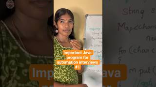 Most Asked Java Interview Program#1 | Character Frequency in String
