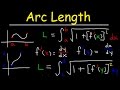 Arc Length Calculus Problems,