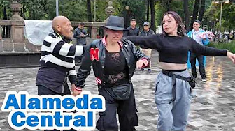 Un domingo con los mejores bailarines en la Alameda Central México 4K 60fps
