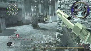 6 Consecutive Golden Deagle Kills In 53 Seconds TDM | Call Of Duty 4 Modern Warfare