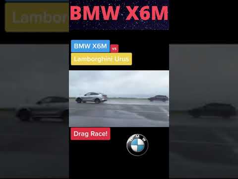 Lamborghini Urus vs BMW X6M #lamborg#bmw #dragrace #carwow #fürdich #car #foryoupage #foryou #viral