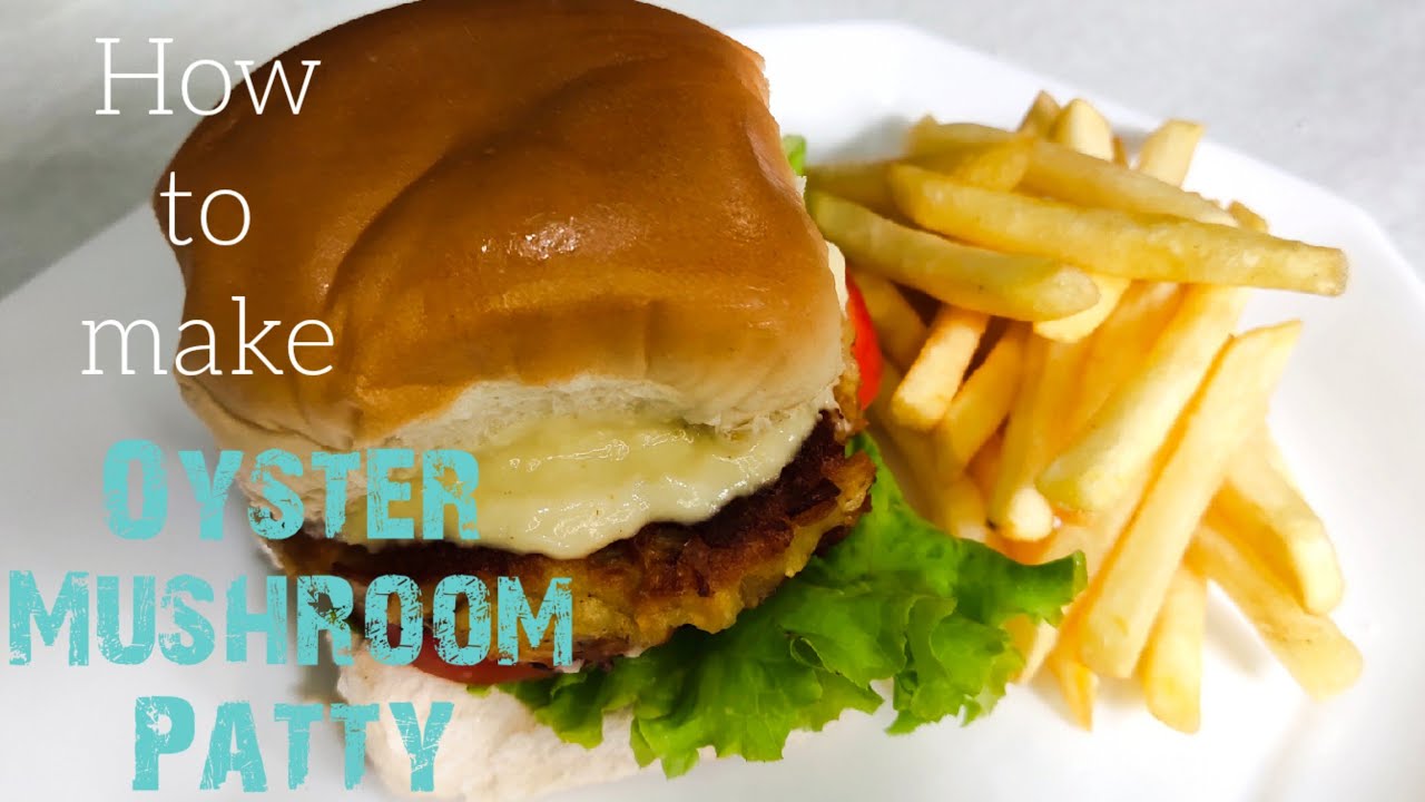 How to Make Oyster Mushroom Patty YouTube