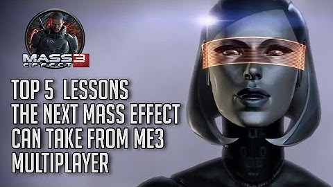 Top 5 Lessons the Next Mass Effect Can Take from ME3 Multiplayer
