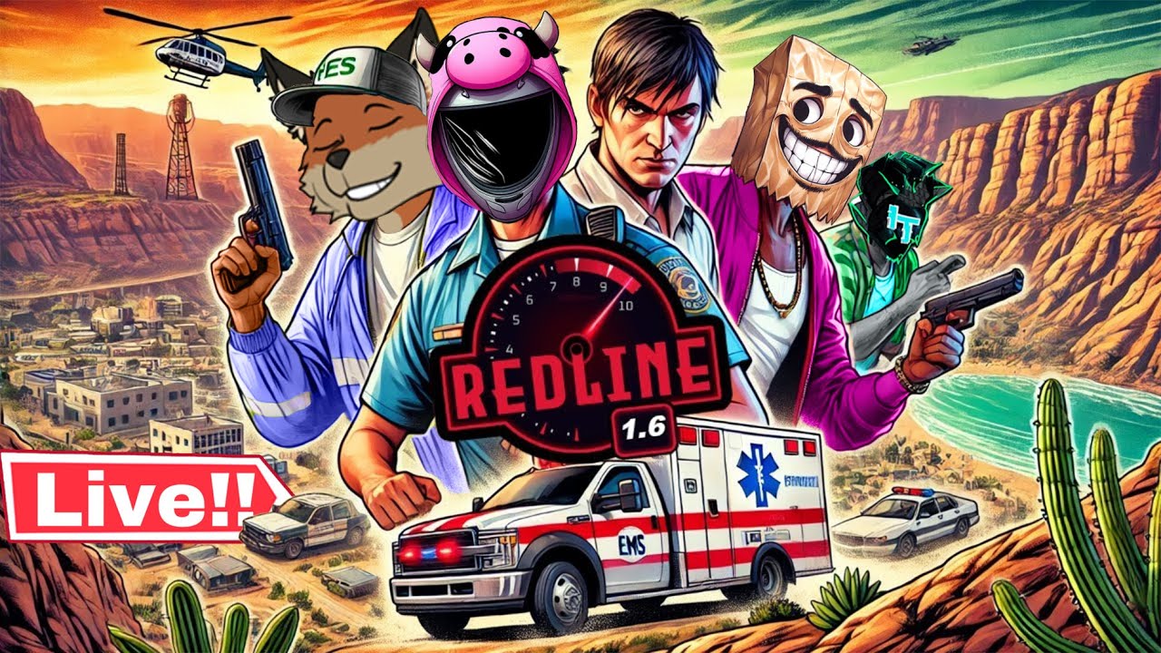 🔴 LIVE Playing The New Redline 1.6 Update | GTA5 RP - YouTube