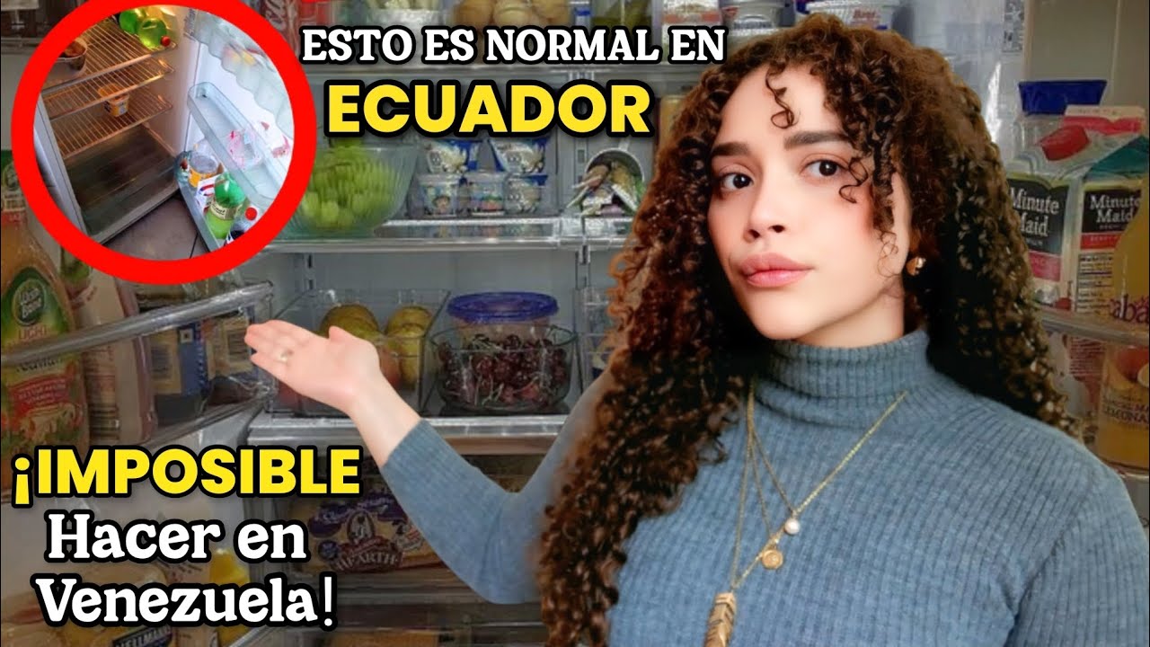 Las COSAS IMPOSIBLES en VENEZUELA🇻🇪 Que en ECUADOR🇪🇨 es NORMAL| Venezolana en Ecuador.