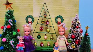 Christmas 2023 ! Elsa & Anna toddlers celebrate - Barbie dolls by Come Play With Me 2,378,704 views 4 months ago 30 minutes