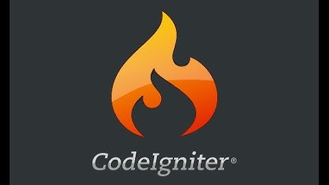 Tutorial codeigniter untuk pemula part 7 : Create Read Update Delete / CRUD ( bag 1 )