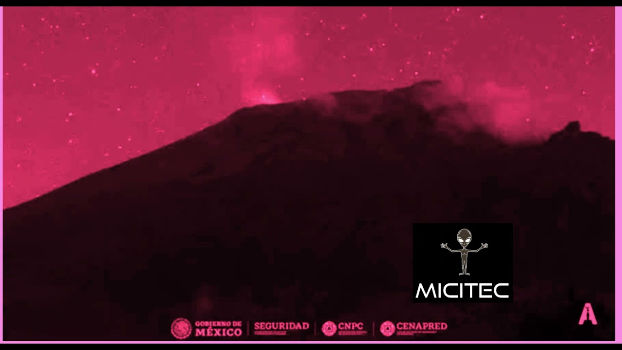 UFO OVNI ROD EN EL POPOCATEPETL 27-10-2021