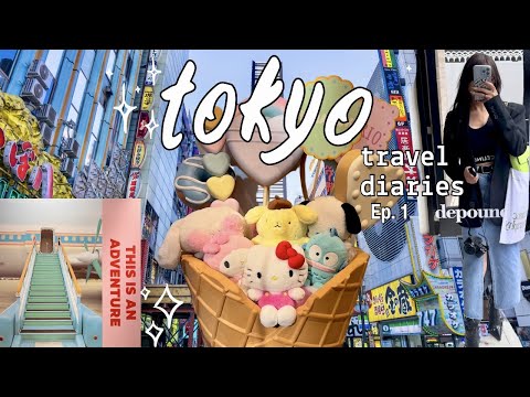 Tokyo travel diaries | ep1. wes anderson exhibit, shibuya crossing, michelin star omakase