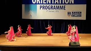 Classical dance on shiv tandav on orientation programme of XAVIER INTERNATIONAL COLLEGE