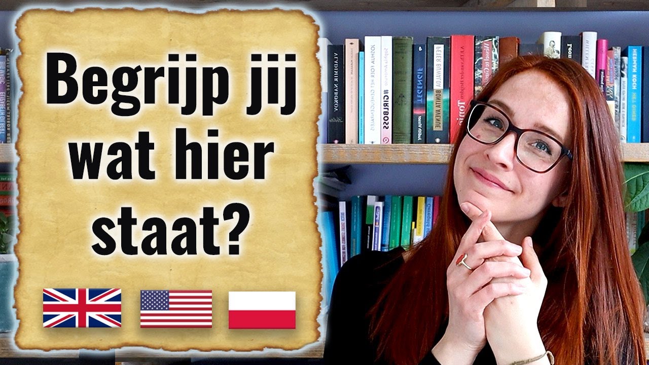 Dutch Language Can English Speakers Understand It Part 1 YouTube Dutch Language Can English Speakers Understand It Part 1 YouTube