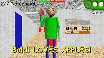 Baldi LOVES APPLES! -  Baldi