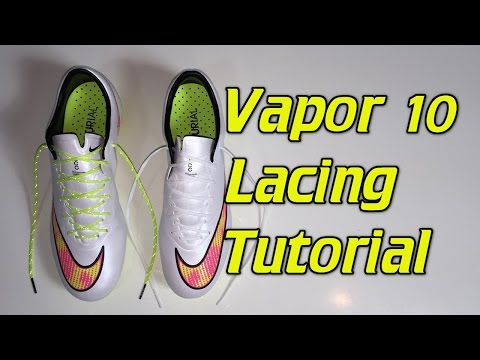 How To Replace The Laces On The Vapor 10 - SR4U Laces Tutorial