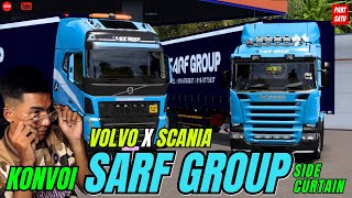 'SARF GROUP' KONVOI VOLVO & SCANIA❗❗SIDE CURTAIN DARIPADA SELATAN KE UTARA❗TENONET PADU ❗ PART SATU] screenshot 4