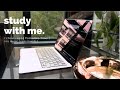 1-HOUR STUDY WITH ME DAYTIME NYC ☀️ Pomodoro 25/5 (No Sound )