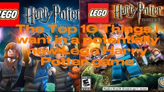 The Top 10 Things I Want in a Potentially New Lego Harry Potter Game