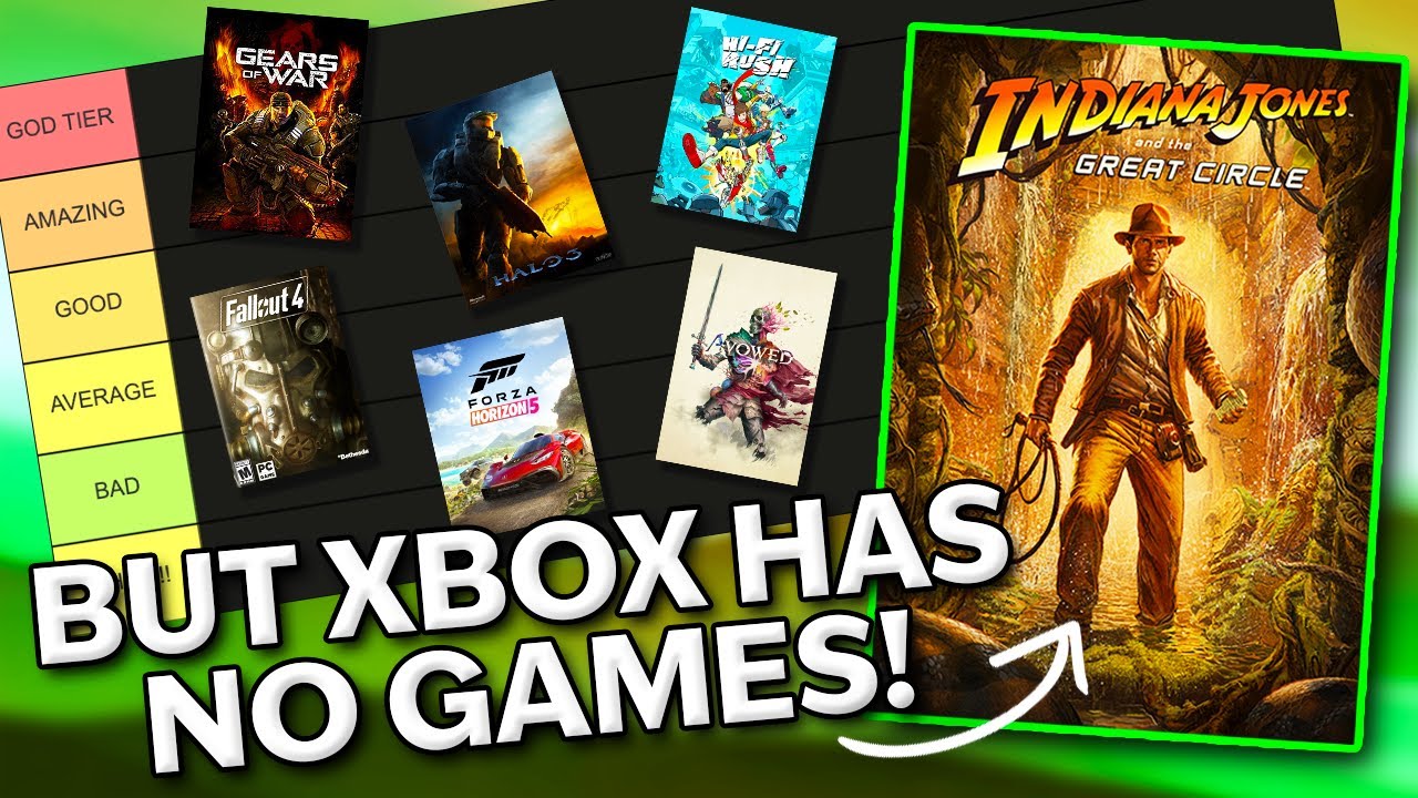 Xbox Ranking Ranking The Best Xbox Exclusive Games (Tier list) - PixPerPlus - YouTube